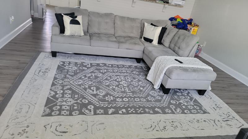 Customer photo for review titled "Good quality rug!"
