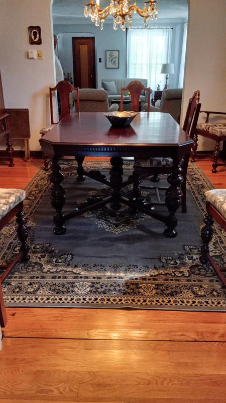 Customer photo for review titled "Dining room addition"