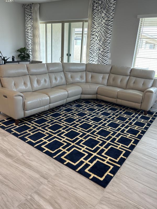 Customer photo for review titled "Nice rugs that feels good for both look and feel"