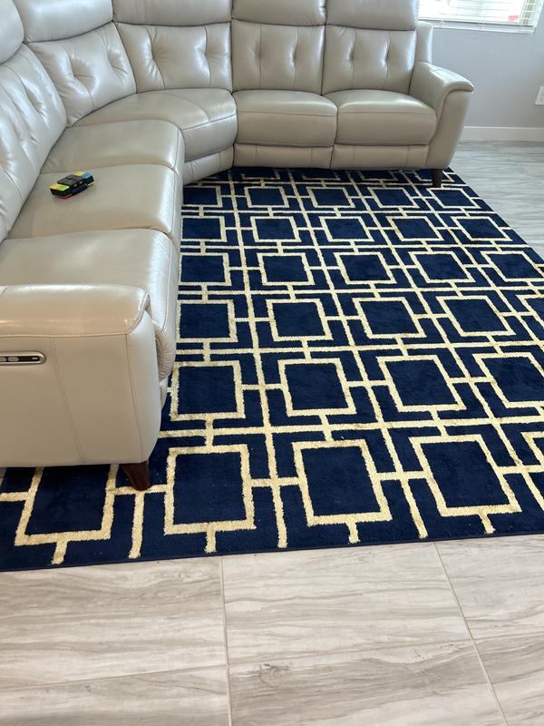 Customer photo for review titled "Nice rugs that feels good for both look and feel"
