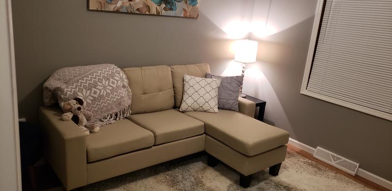 Customer photo for review titled "Great area rug for small nursery bedroom. I ❤️ it"