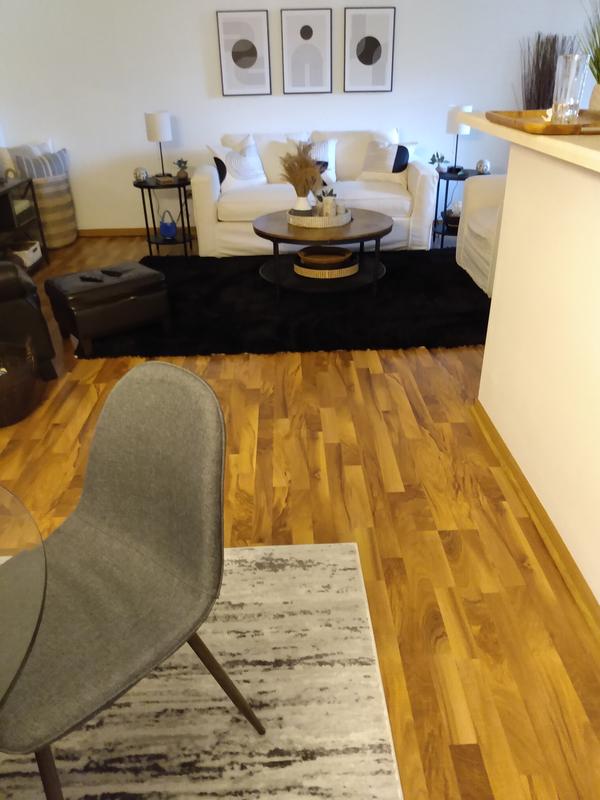 Customer photo for review titled "Shag rug"