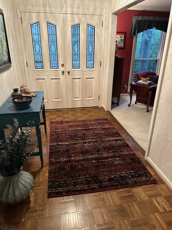 Customer photo for review titled "Beautiful rug"