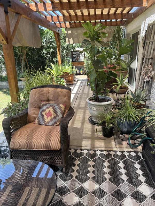 Customer photo for review titled "RUG"