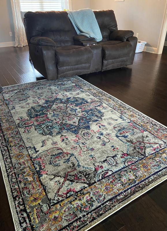 Customer photo for review titled "Dazzling Rug!"