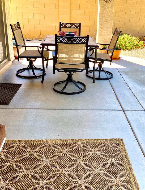 Customer photo for review titled "Quality rug!"