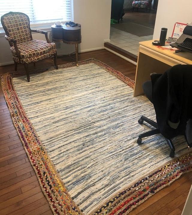 Customer photo for review titled "LOVE this rug!"