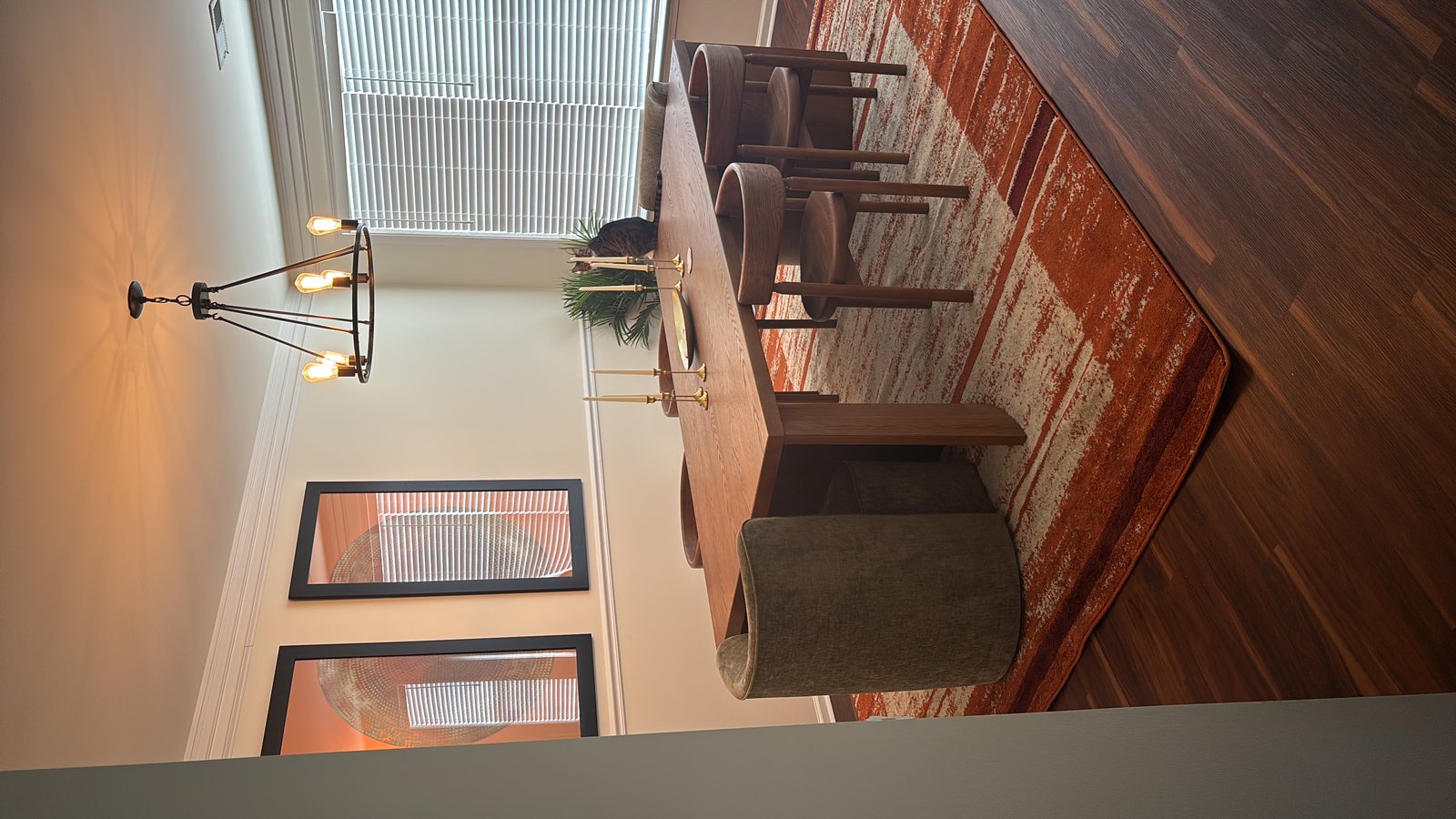 Customer photo for review titled "Vibrant but wrinkled"