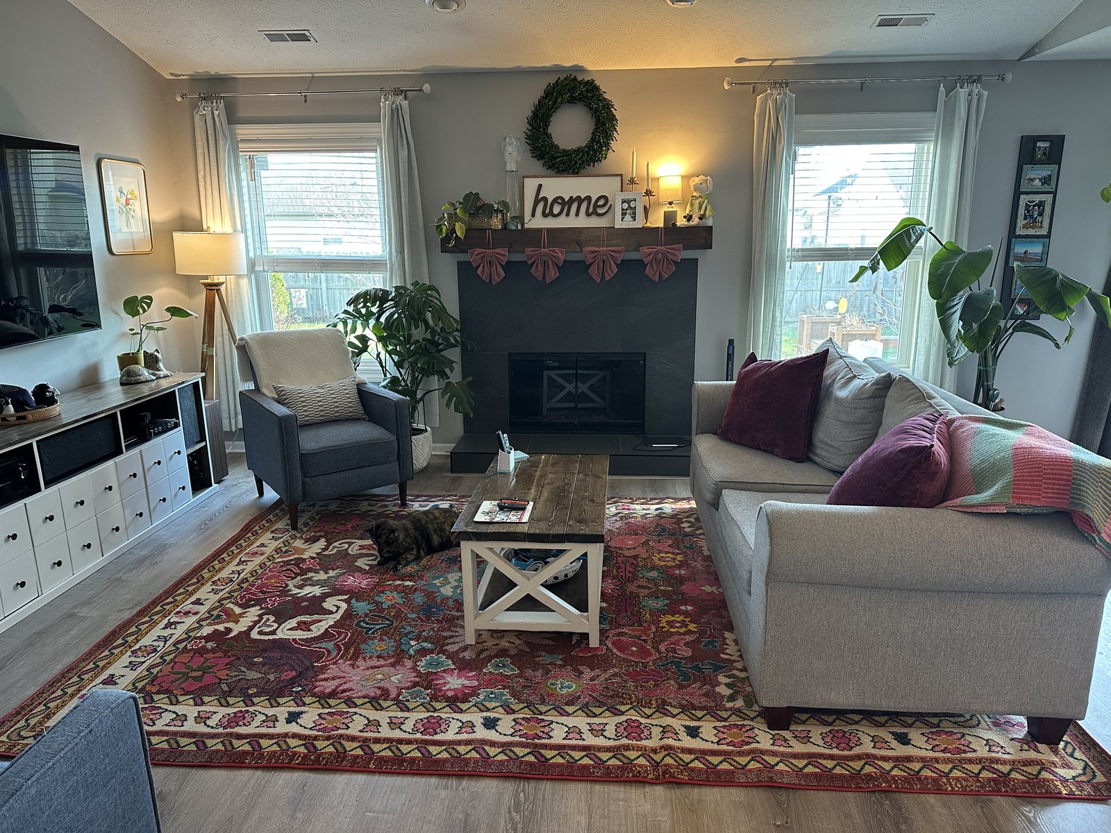 Customer photo for review titled "Love this rug!!"