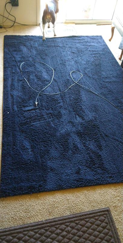 Customer photo for review titled "Thick and soft"