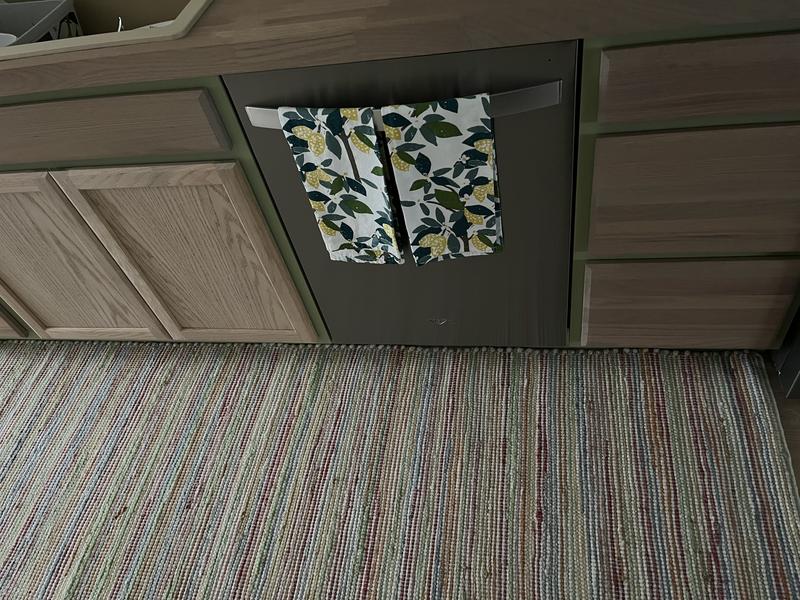 Customer photo for review titled "Such a Happy Rug!"