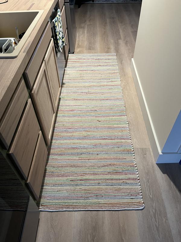 Customer photo for review titled "Such a Happy Rug!"