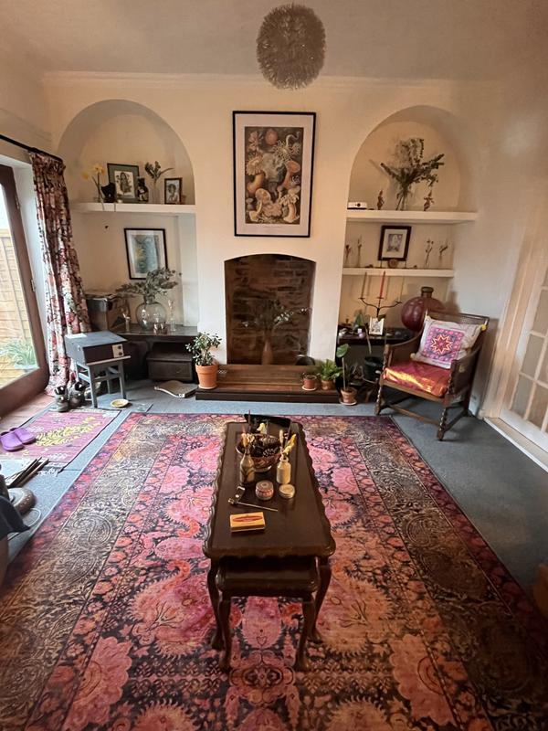 Customer photo for review titled "Really love the rug thank you!"