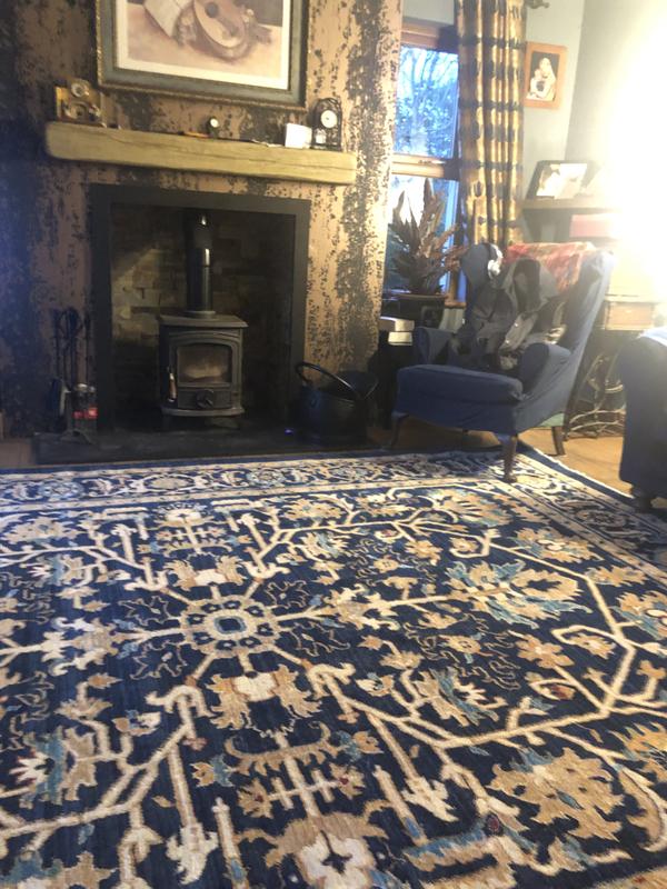 Customer photo for review titled "A new rug"