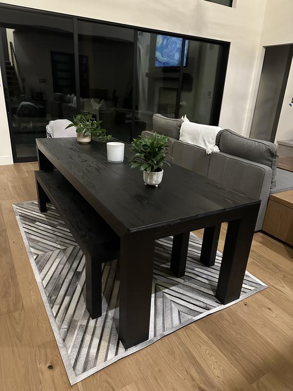 Customer photo for review titled "Gorgeous high quality cowhide"