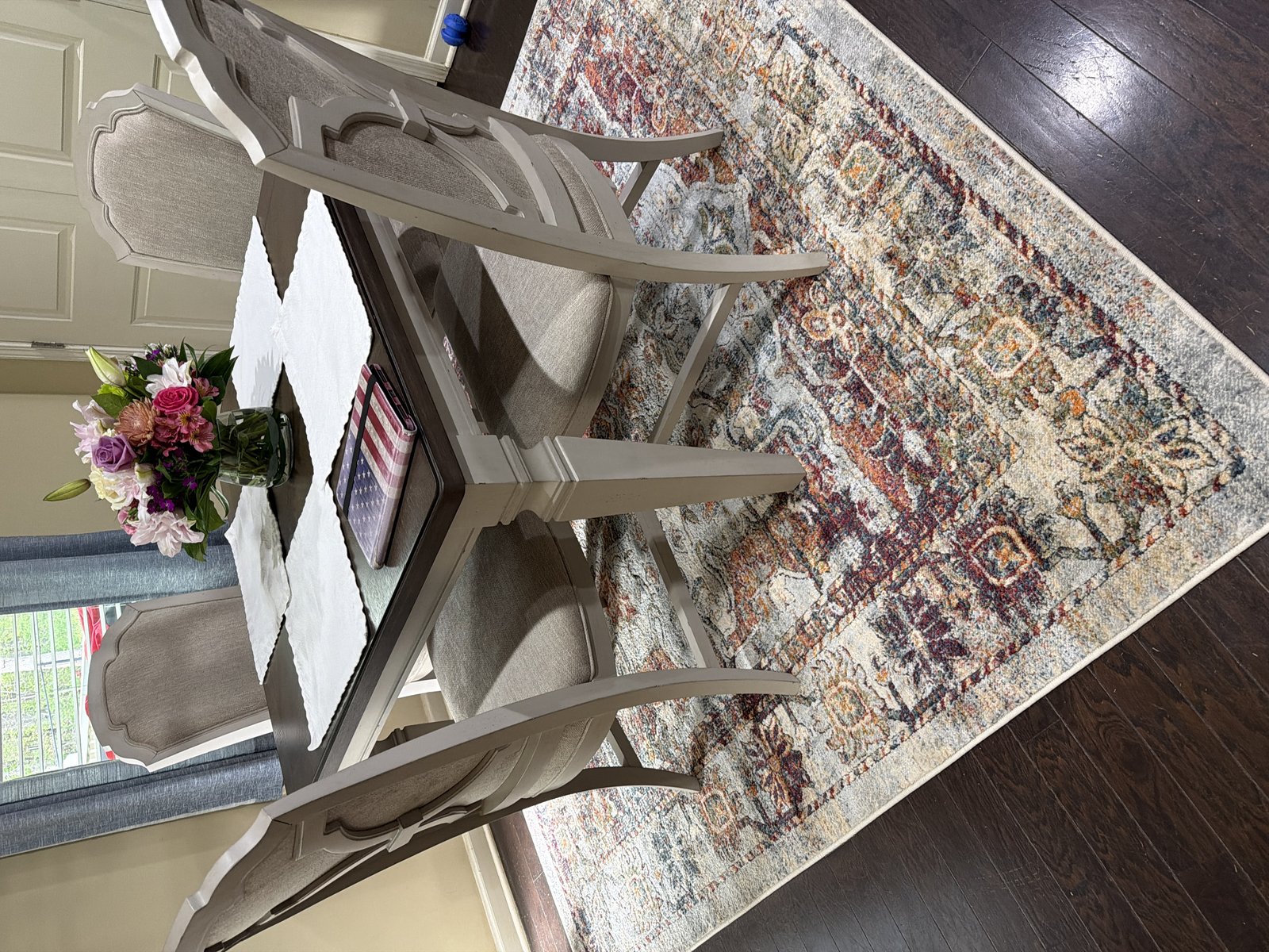 Customer photo for review titled "Love my Isabella rug"
