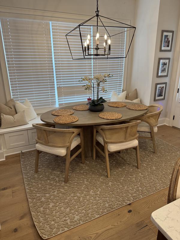 Customer photo for review titled "Great rug! It is soft on the bare foot."