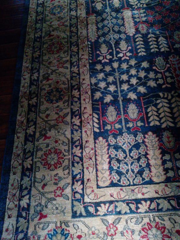 Customer photo for review titled "Montreal Rug."