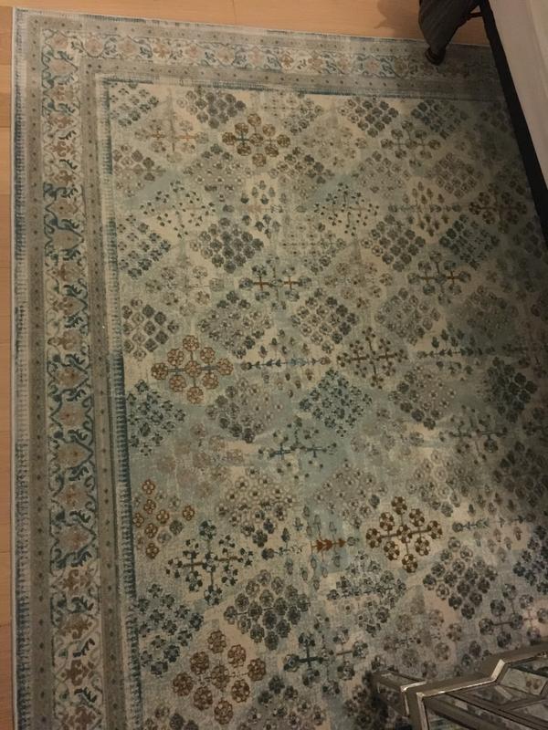 Customer photo for review titled "Lovely rug"