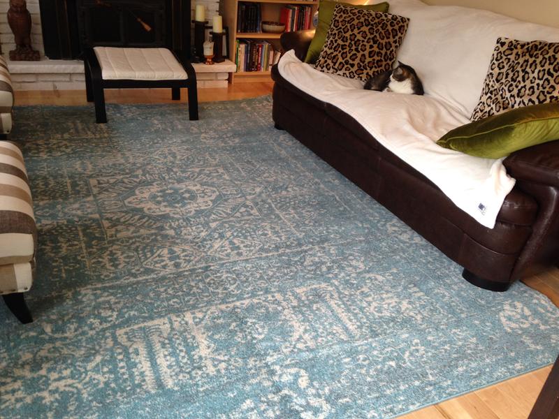 Customer photo for review titled "Gorgeous Rug!!"