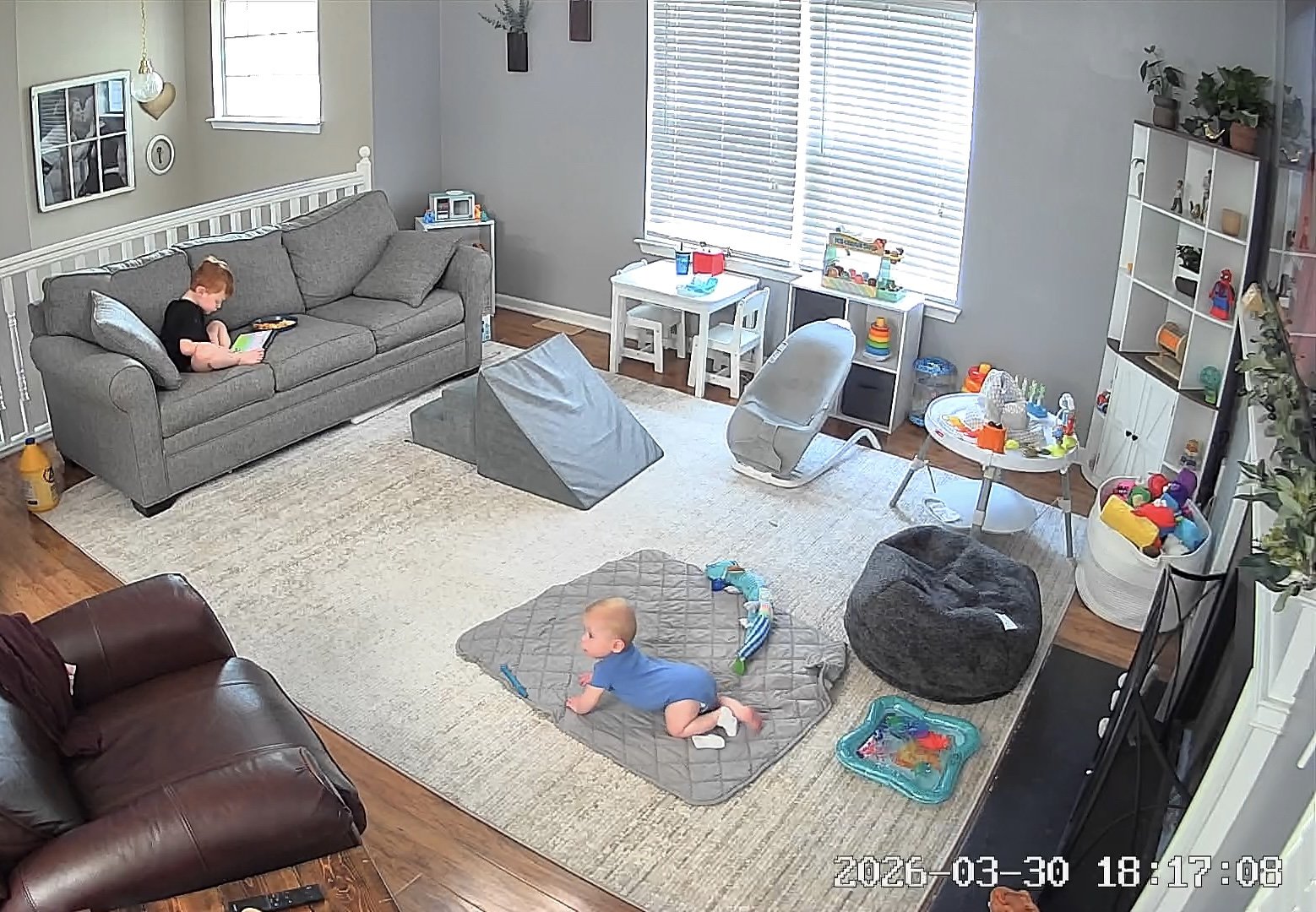 Customer photo for review titled "Great for the living room"