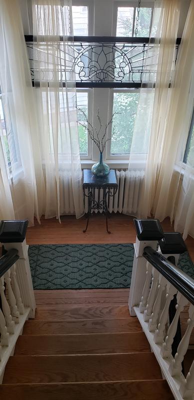 Customer photo for review titled "Beautiful rug."