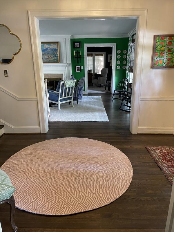 Customer photo for review titled "Very pretty light pink"