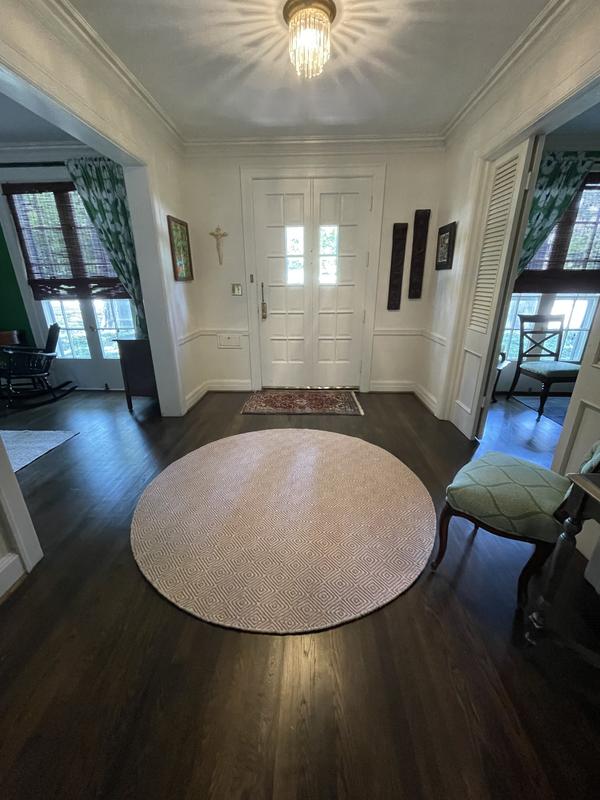 Customer photo for review titled "Very pretty light pink"