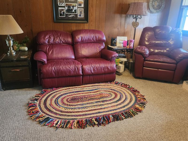 Customer photo for review titled "Great Rug!"