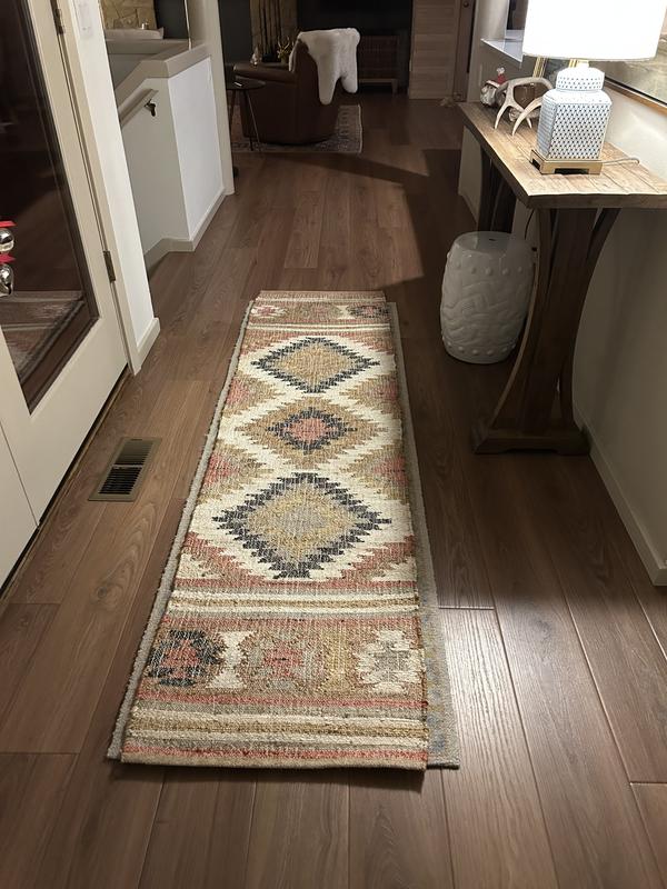 Customer photo for review titled "Perfect rug"