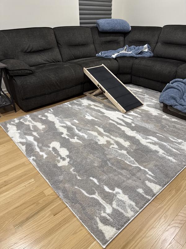 Customer photo for review titled "The perfect area rug"