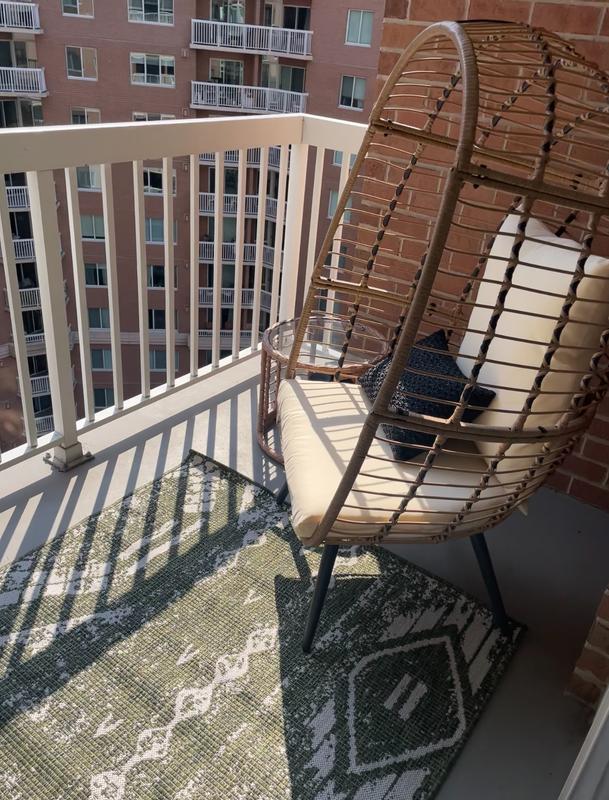 Customer photo for review titled "Bohemian Rug"