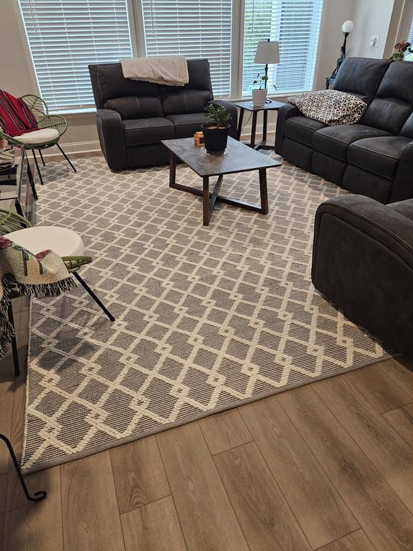 Customer photo for review titled "Jill Zarin rug purchase"