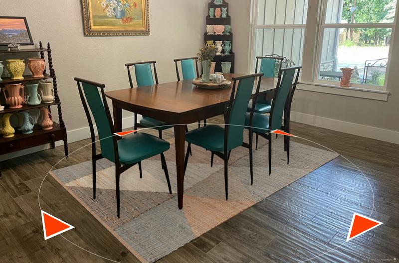 Customer photo for review titled "Rug Win Win"