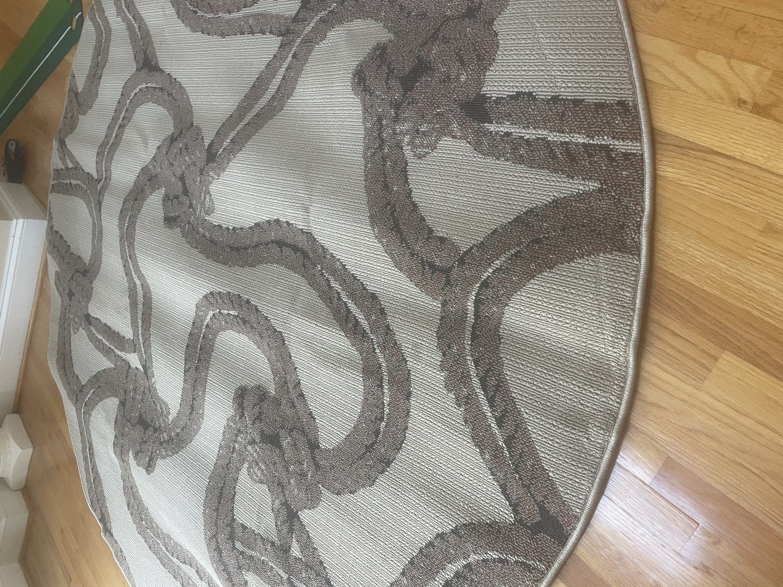 Customer photo for review titled "Damage from being folded"