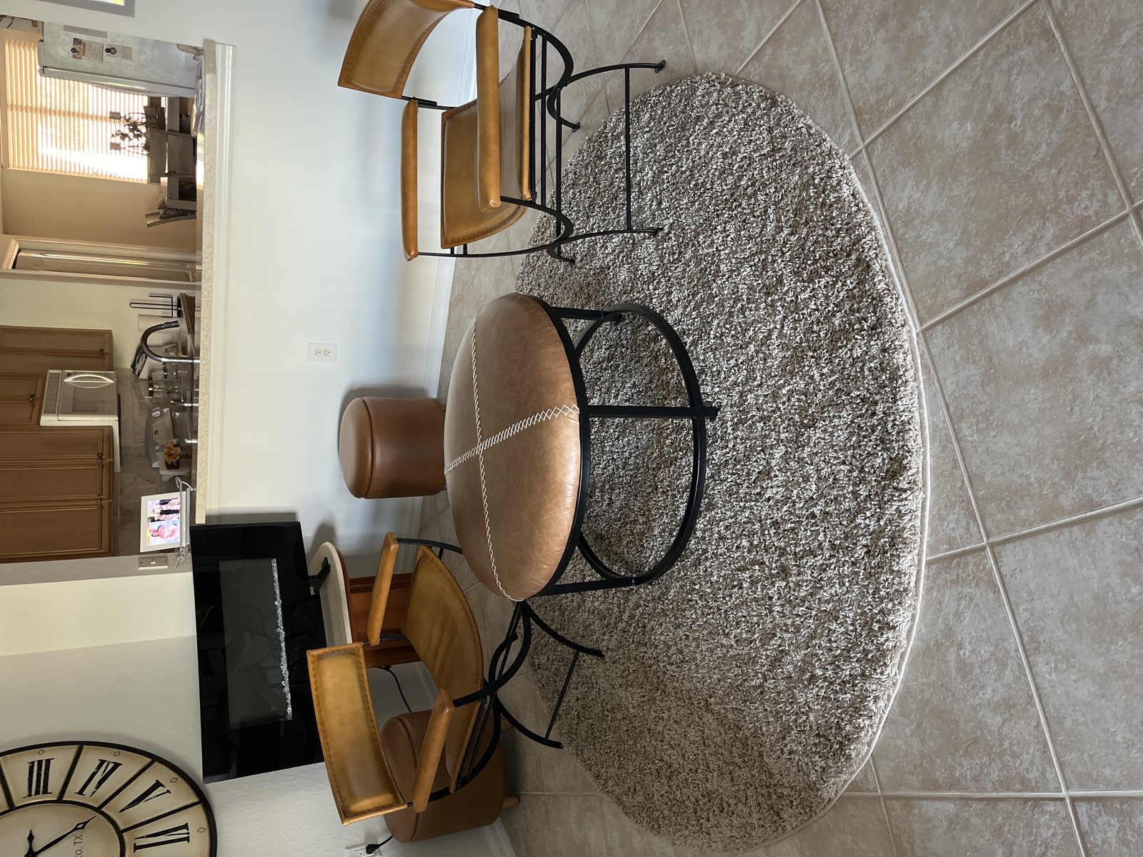 Customer photo for review titled "Love my new rug, true to the color and the thickness was perfect."