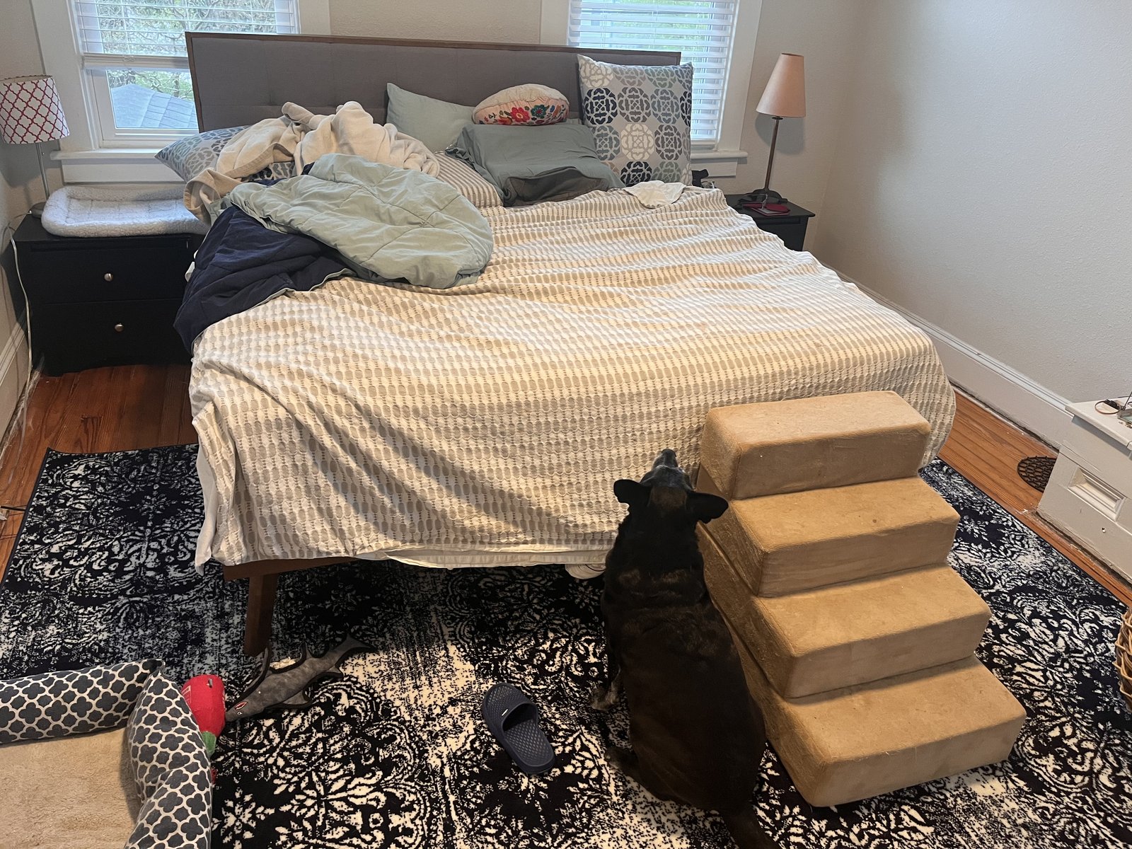 Customer photo for review titled "Nice addition to the bedroom"